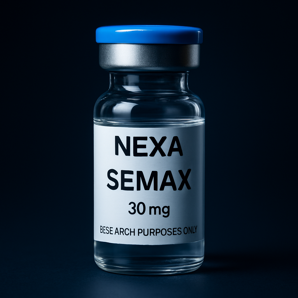 Semax research peptide vial